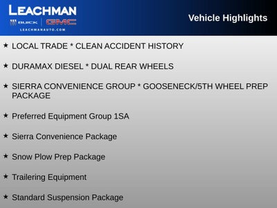 2018 GMC Sierra 3500 HD CREW CAB 4WD 153.