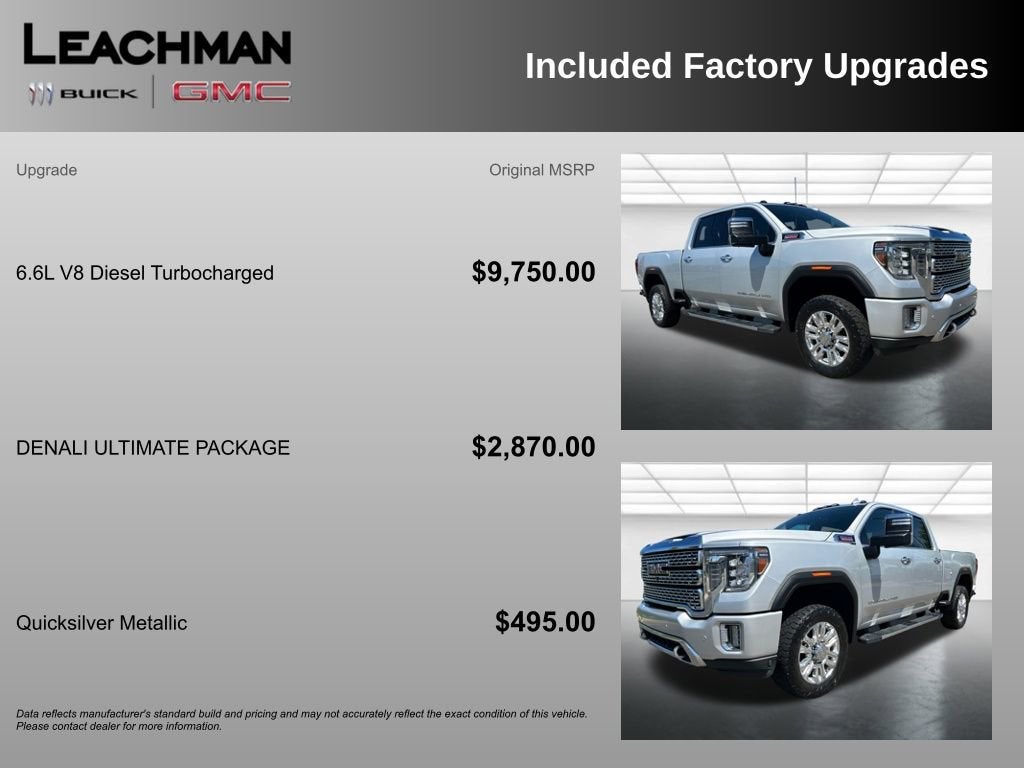 2020 GMC Sierra 2500 HD Denali