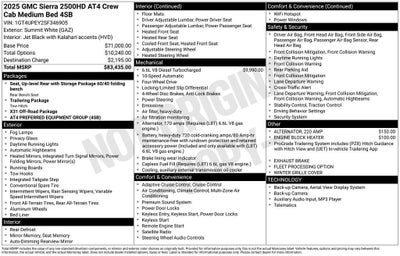 2025 GMC Sierra 2500 HD AT4