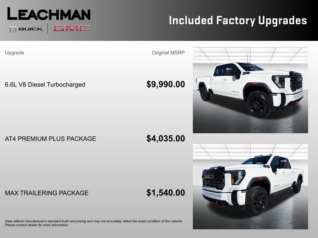 2026 GMC Sierra 2500 HD AT4