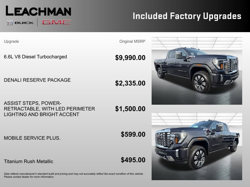 2026 GMC Sierra 2500 HD Denali