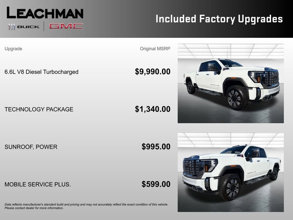 2026 GMC Sierra 2500 HD Denali