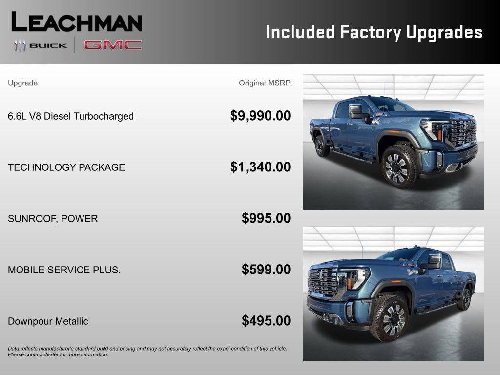 2026 GMC Sierra 2500 HD Denali