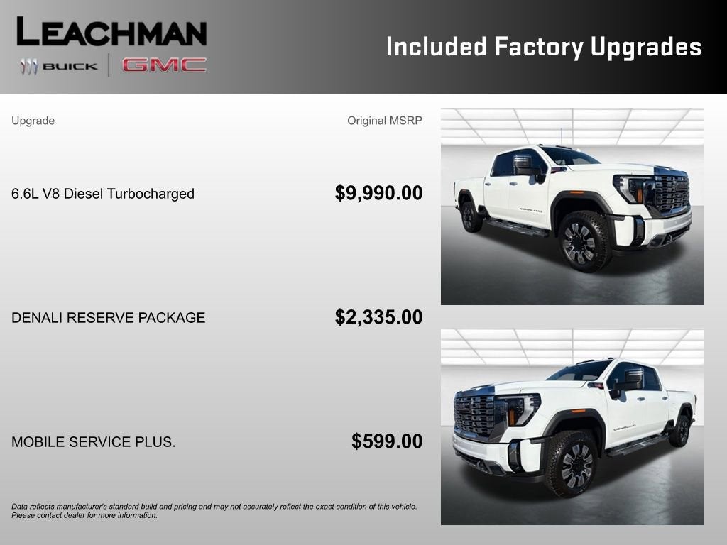 2026 GMC Sierra 2500 HD Denali