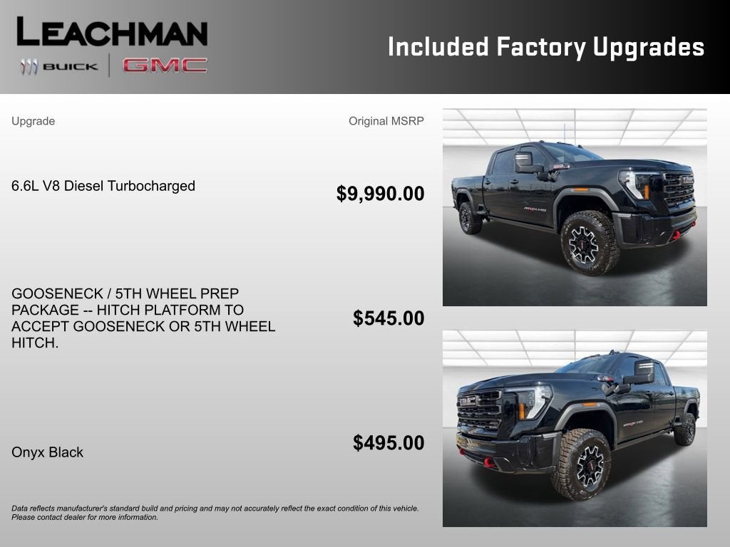 2026 GMC Sierra 2500 HD AT4X