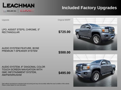 2018 GMC Canyon 2WD SLT