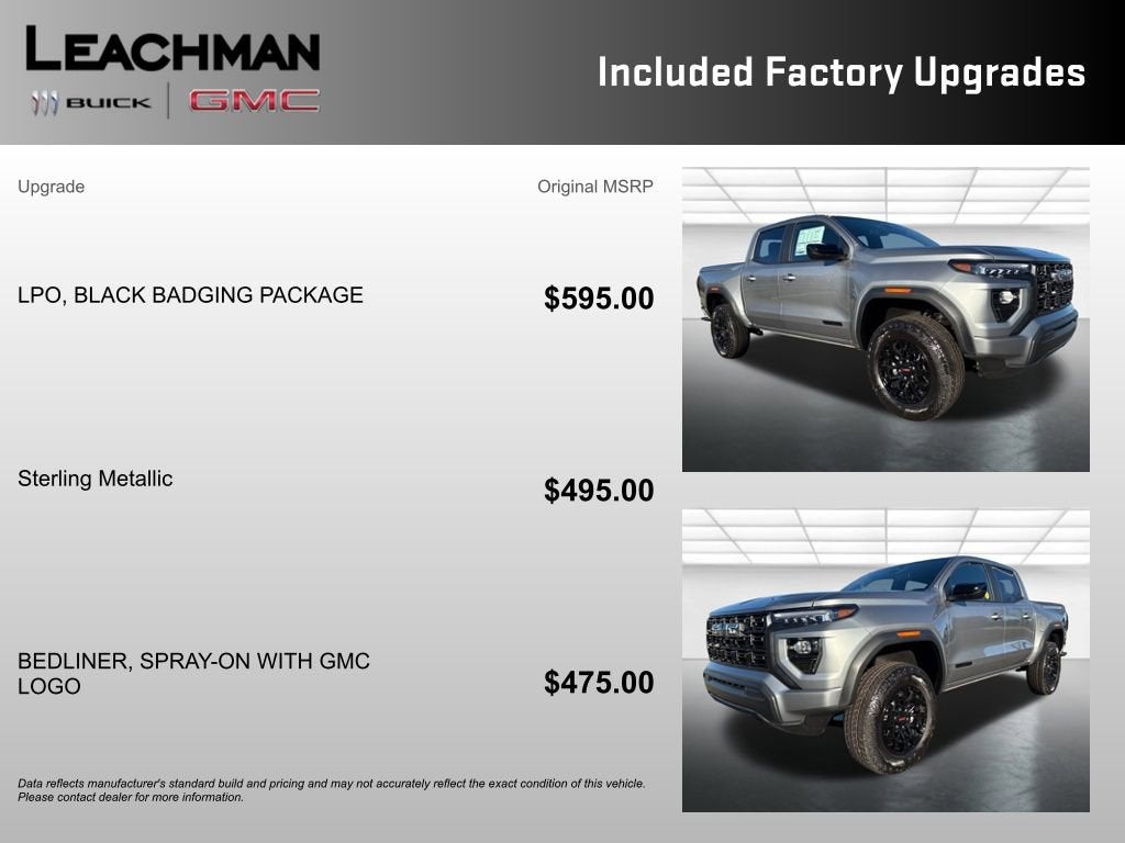 2026 GMC Canyon Elevation