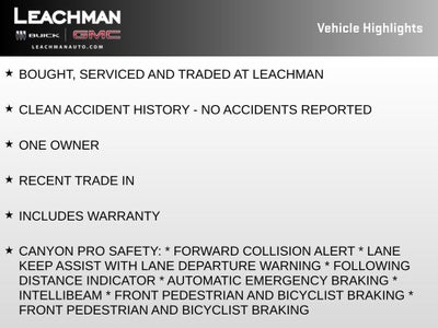 2024 GMC Canyon Elevation