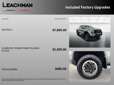 2023 GMC Canyon AT4X