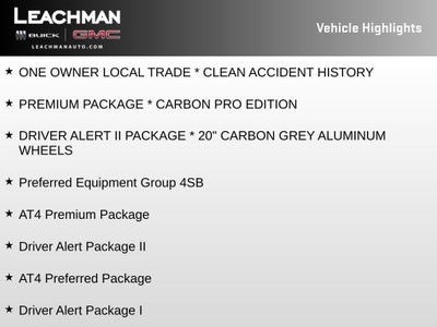 2022 GMC Sierra 1500 Limited AT4