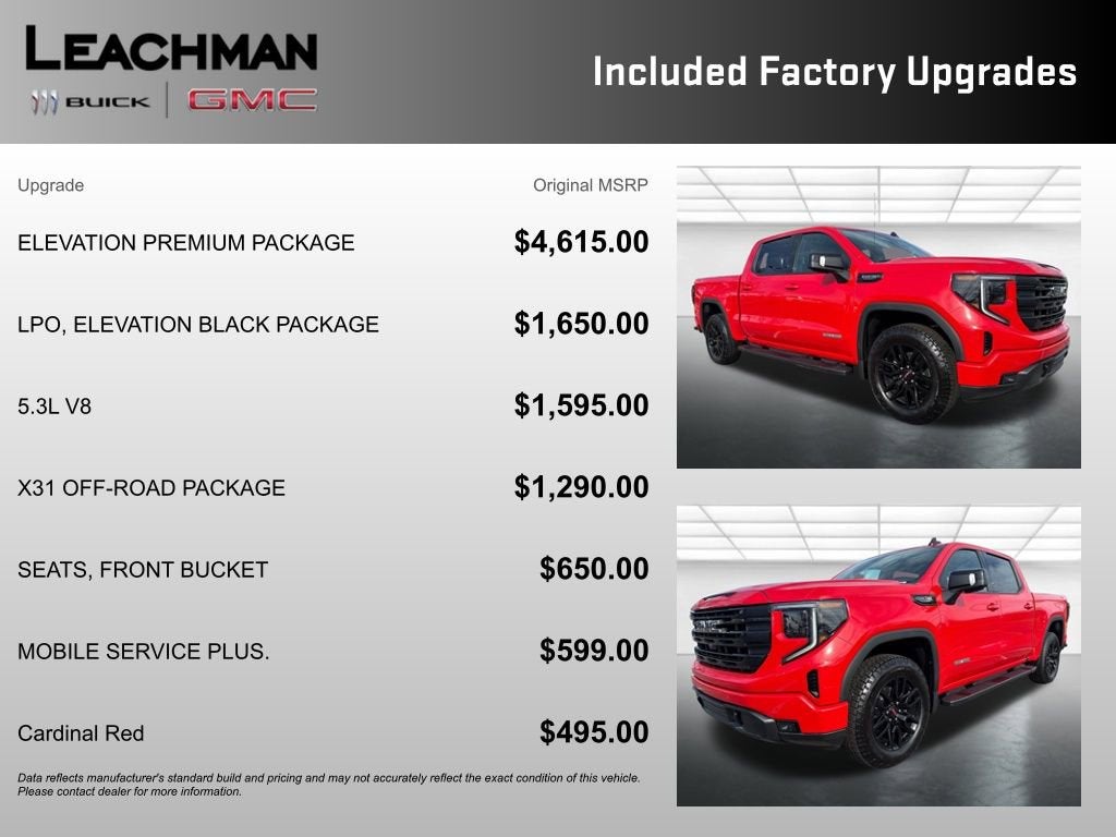 2026 GMC Sierra 1500 Elevation