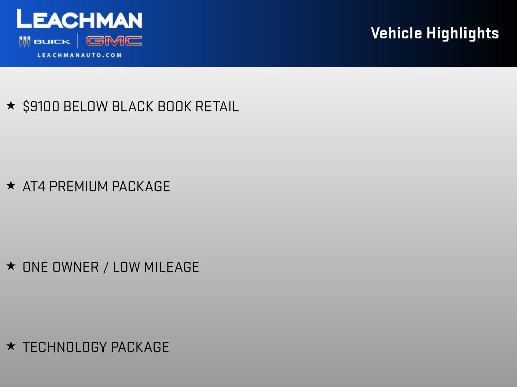 2024 GMC Sierra 1500 AT4