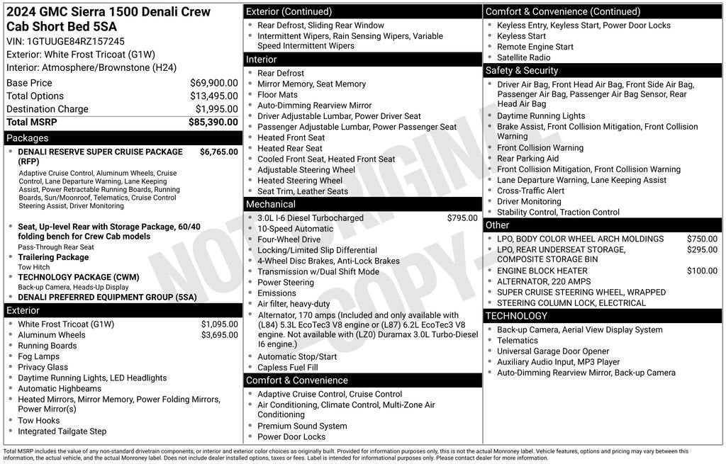 2024 GMC Sierra 1500 Denali