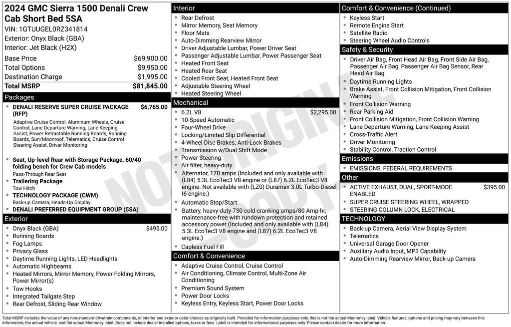 2024 GMC Sierra 1500 Denali