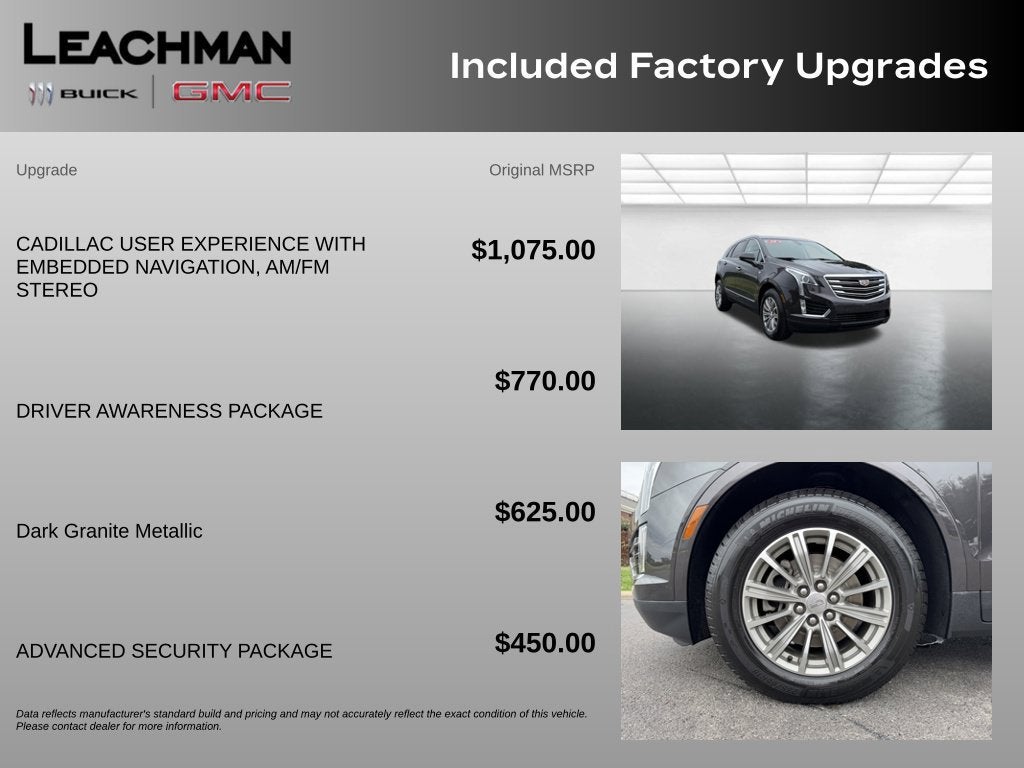2018 Cadillac XT5 Luxury FWD