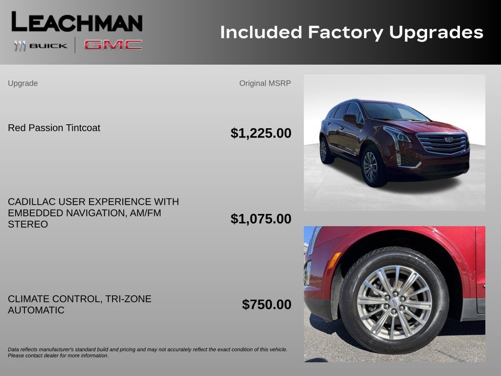2018 Cadillac XT5 Luxury FWD