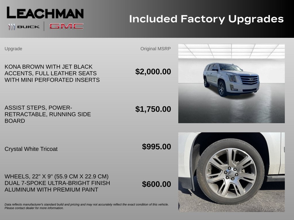 2016 Cadillac Escalade Premium Collection