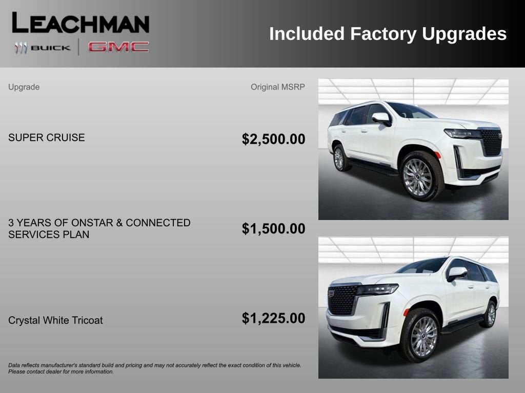 2023 Cadillac Escalade Premium Luxury