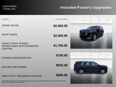 2023 Cadillac Escalade 4WD Premium Luxury Platinum