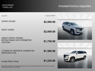 2023 Cadillac Escalade Premium Luxury Platinum