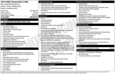 2014 GMC Terrain SLE