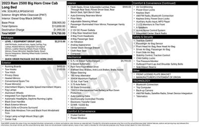2023 RAM 2500 Big Horn