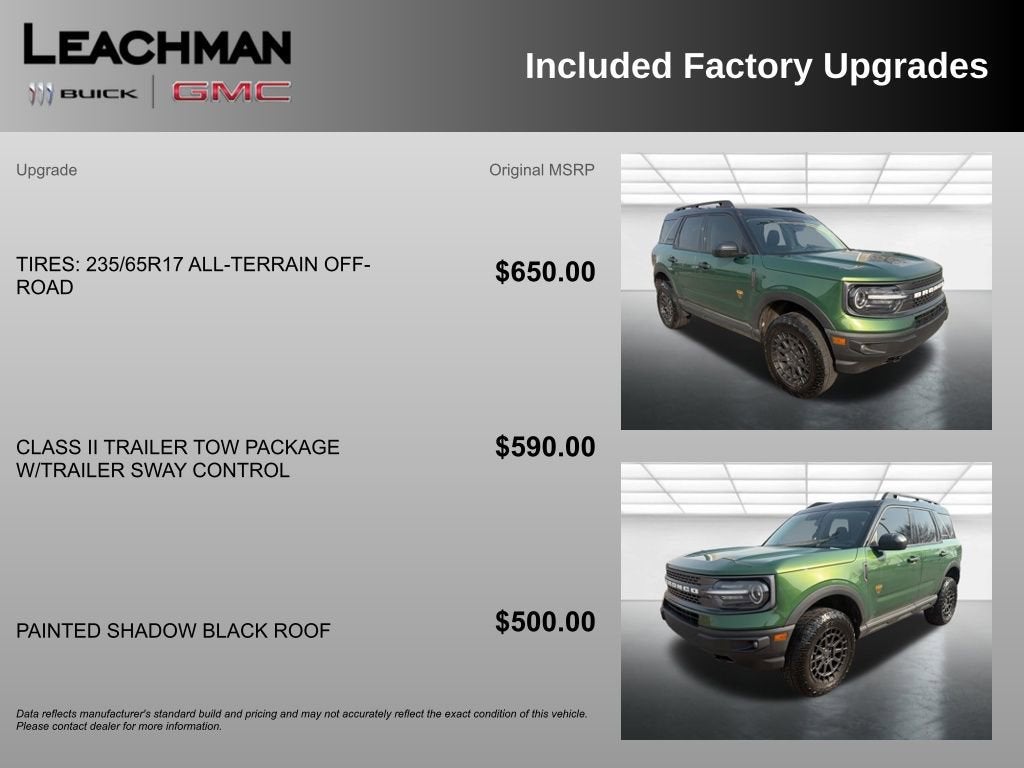 2023 Ford Bronco Sport Badlands