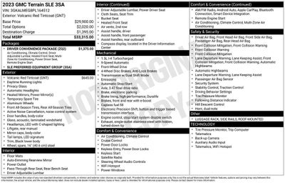 2023 GMC Terrain SLE