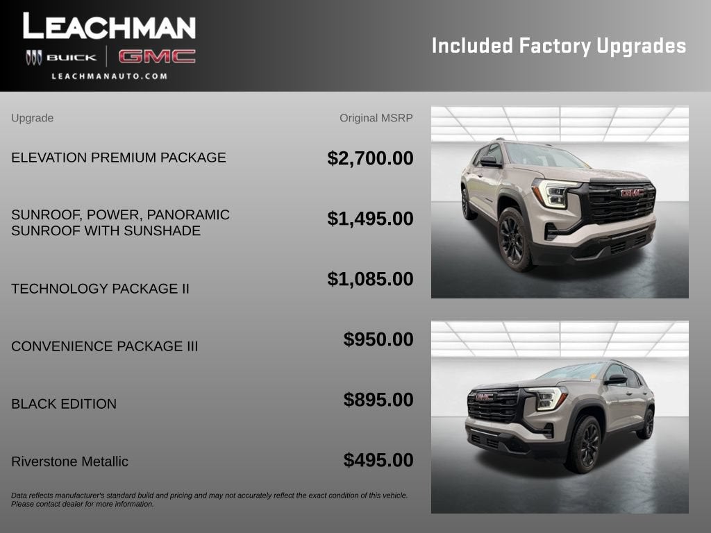 2025 GMC Terrain Elevation