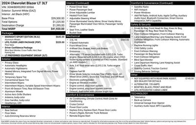 2024 Chevrolet Blazer 3LT