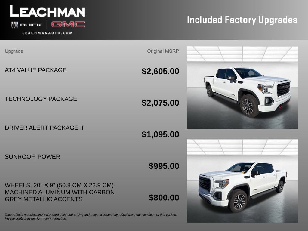 2021 GMC Sierra 1500 AT4