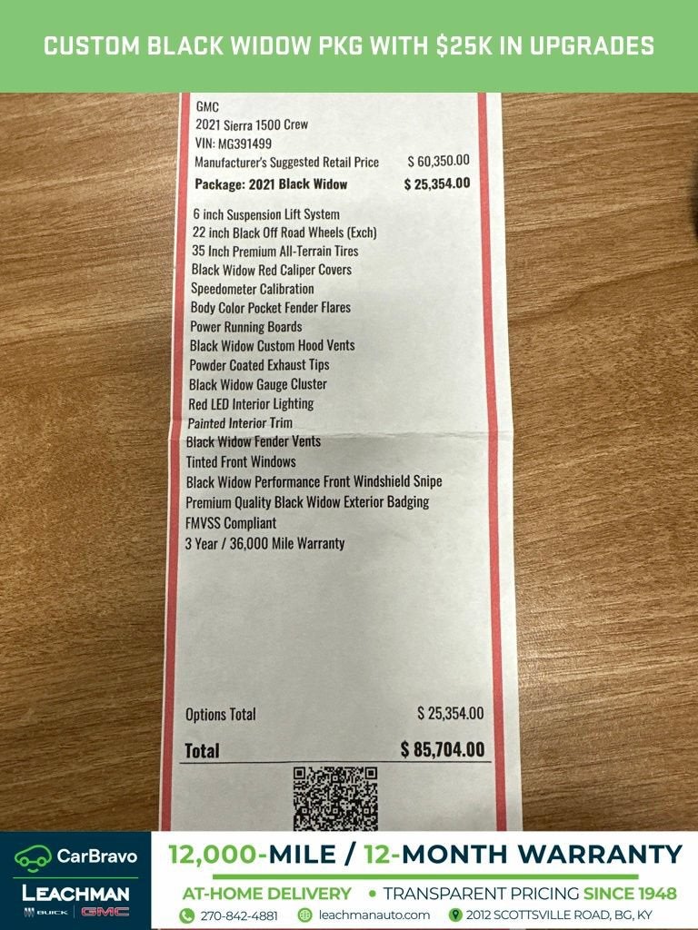 2021 GMC Sierra 1500 AT4