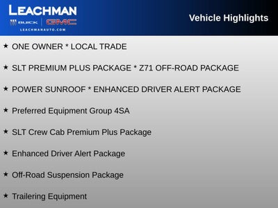 2018 GMC Sierra 1500 SLT