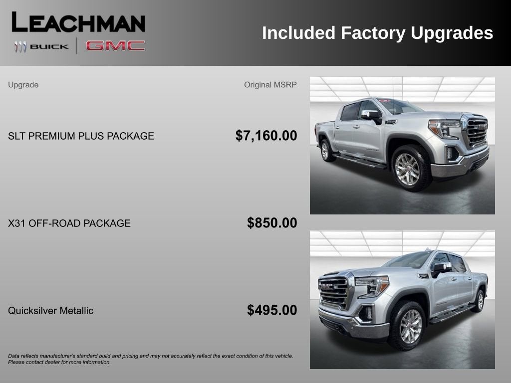 2020 GMC Sierra 1500 SLT