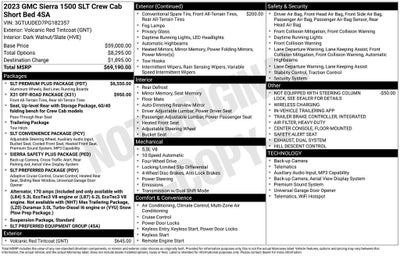 2023 GMC Sierra 1500 SLT