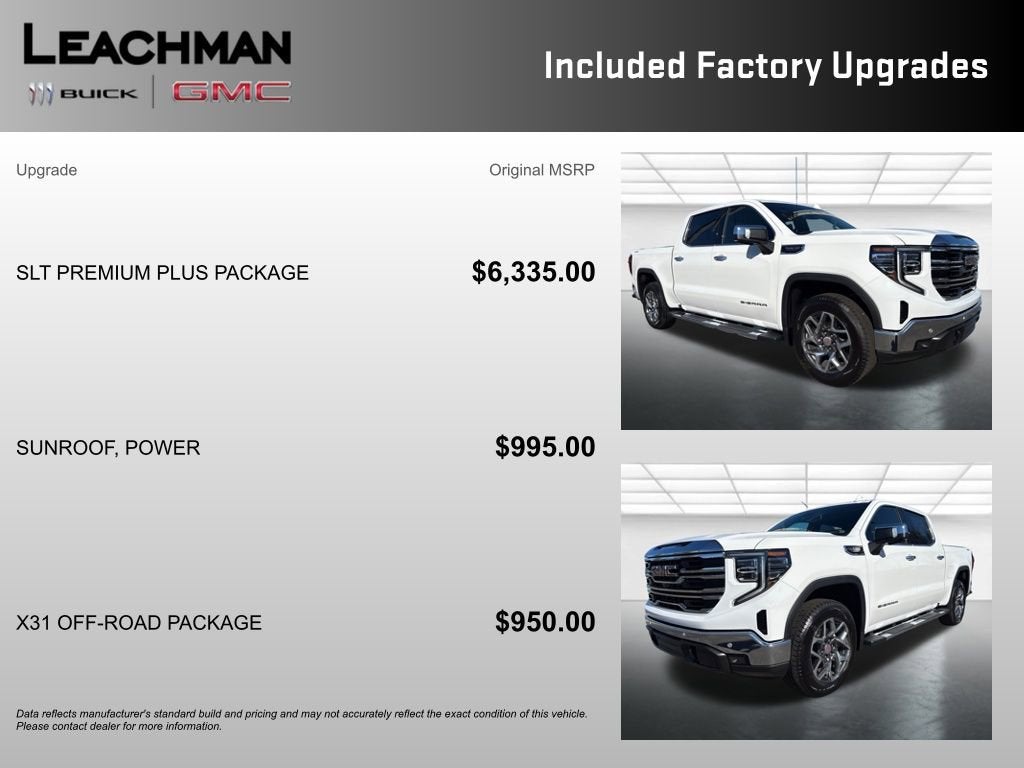 2026 GMC Sierra 1500 SLT