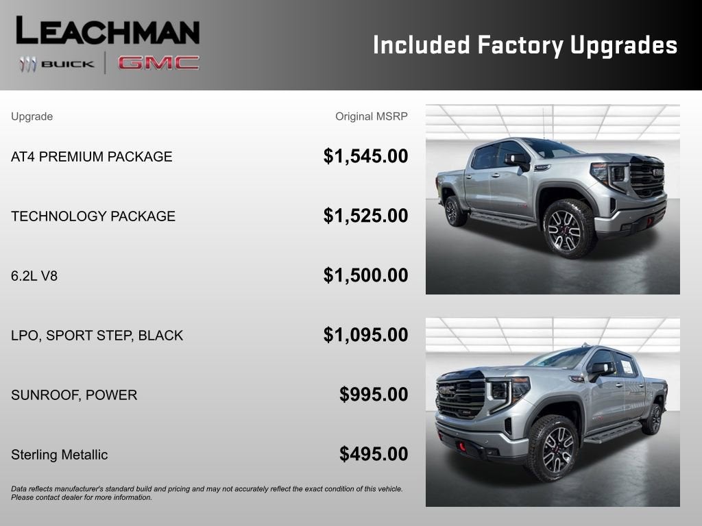 2026 GMC Sierra 1500 AT4