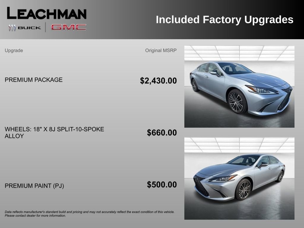 2023 Lexus ES ES 350