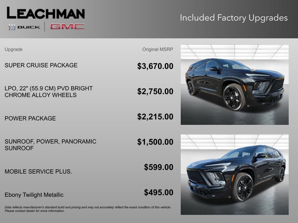 2026 Buick Enclave Sport Touring