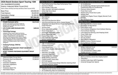 2026 Buick Enclave Sport Touring