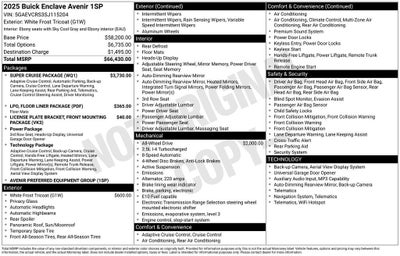 2025 Buick Enclave Avenir