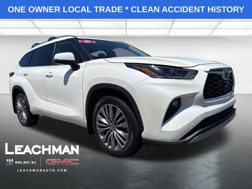 2020 Toyota Highlander Platinum