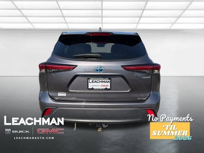 2022 Toyota Highlander Hybrid XLE