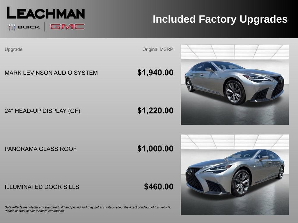 2023 Lexus LS LS 500 F SPORT