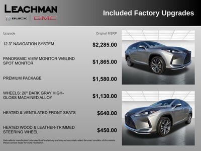 2020 Lexus RX RX 350L