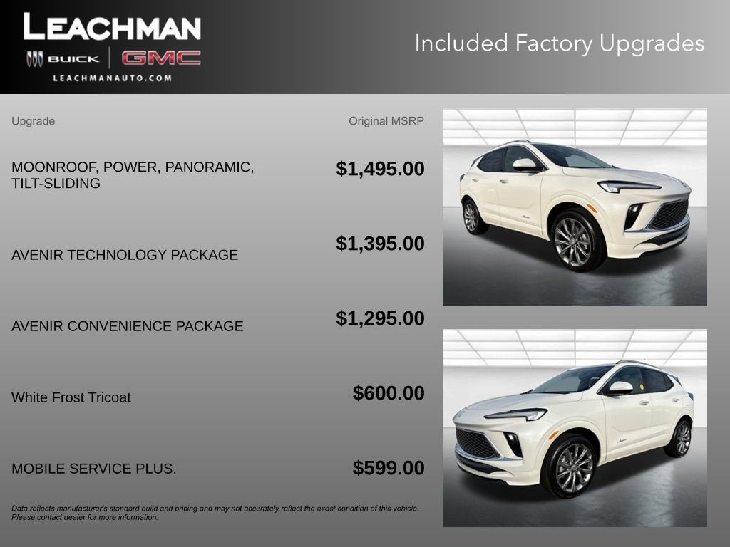 2026 Buick Encore GX Avenir