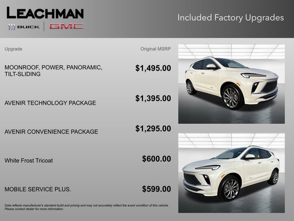 2026 Buick Encore GX Avenir