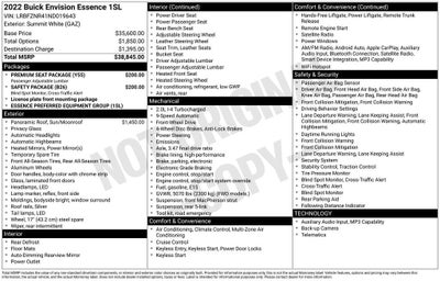 2022 Buick Envision Essence