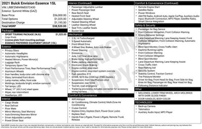 2021 Buick Envision Essence