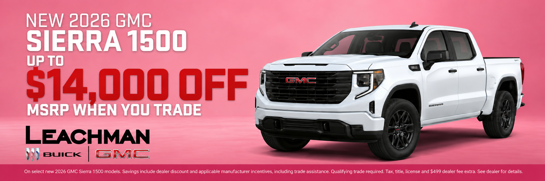 NEW 2026 GMC SIERRA 1500